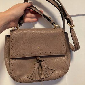 NWT KATE SPADE James Street Shaylee Leather Crossbody Bag Earthen Root